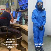 Mise en situation pro SSIAP, Formation NRBC
